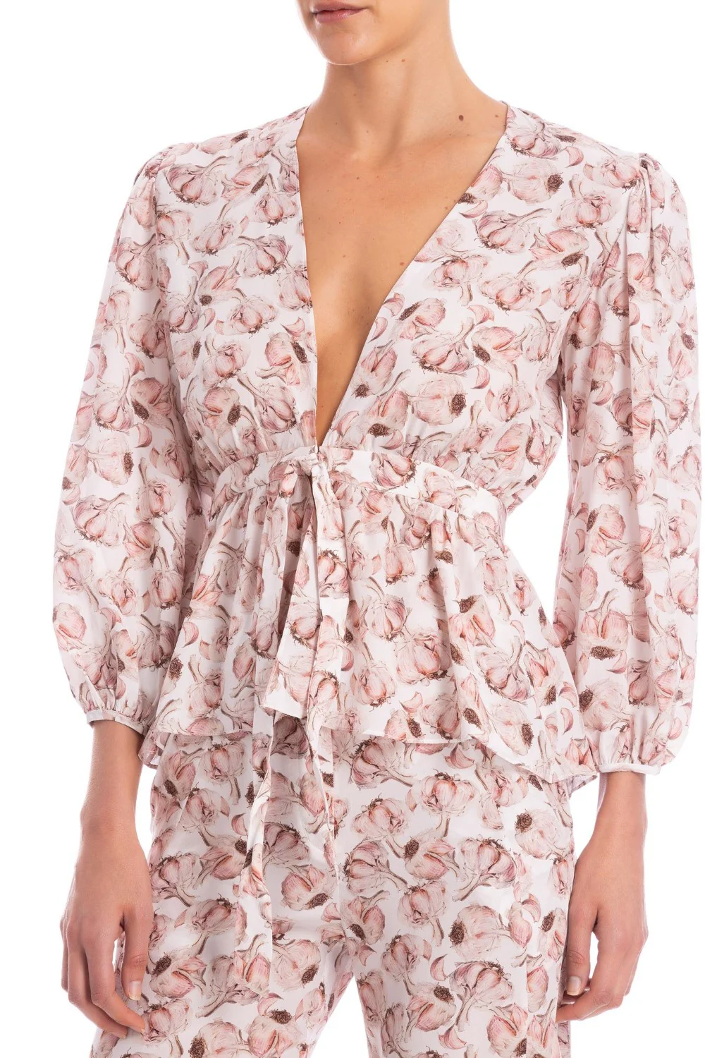 Aglio Shirt With Voluminous Sleeves - Image 2