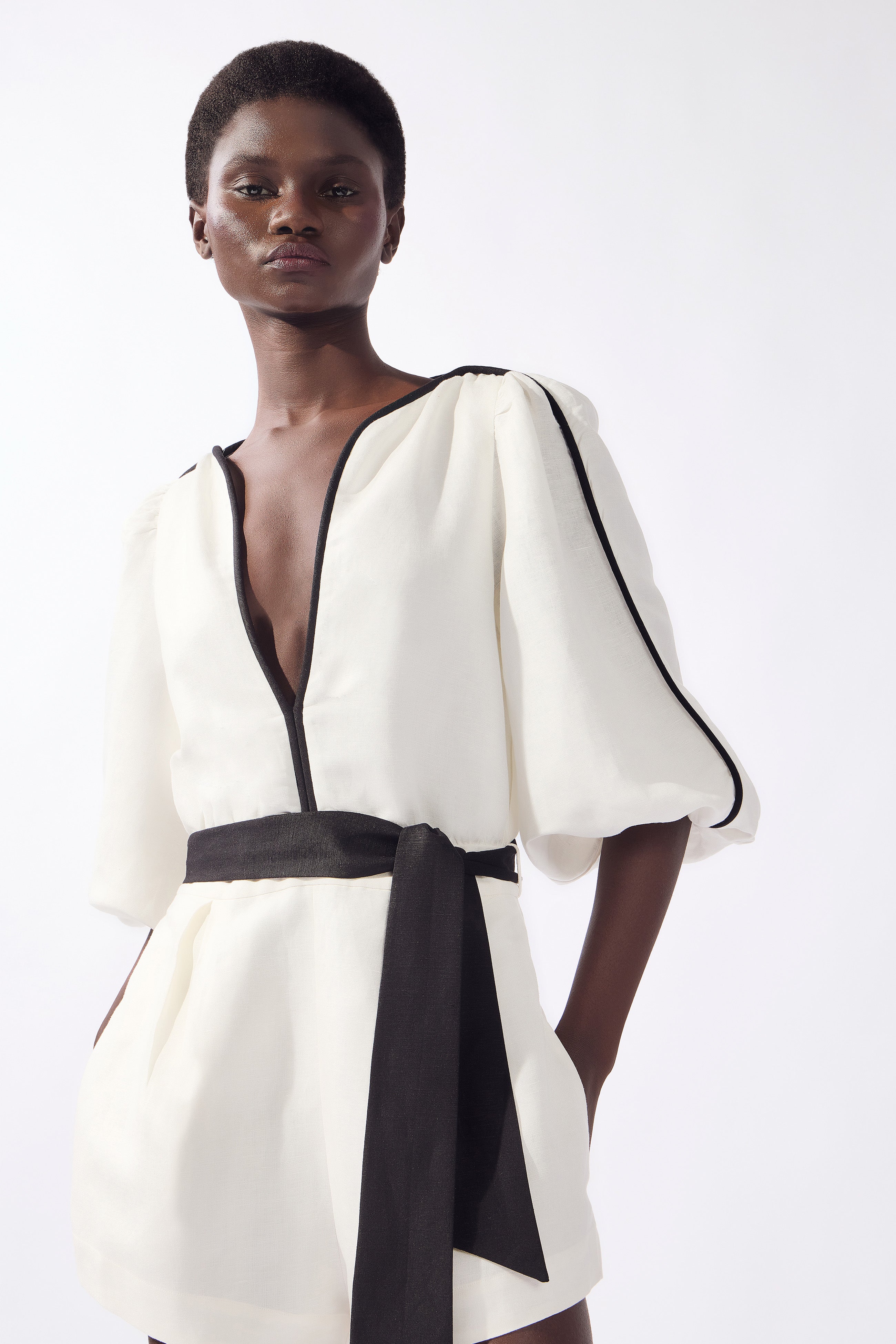 Bicolor Playsuit - Image 3