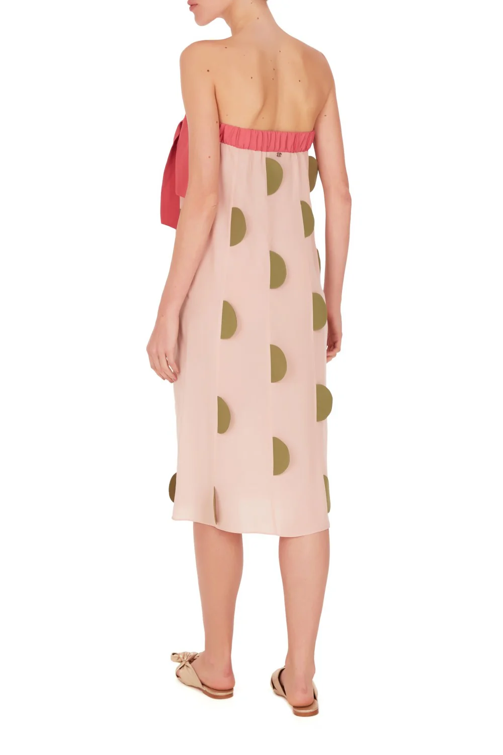 Colors Strapless Midi Dress - Image 2
