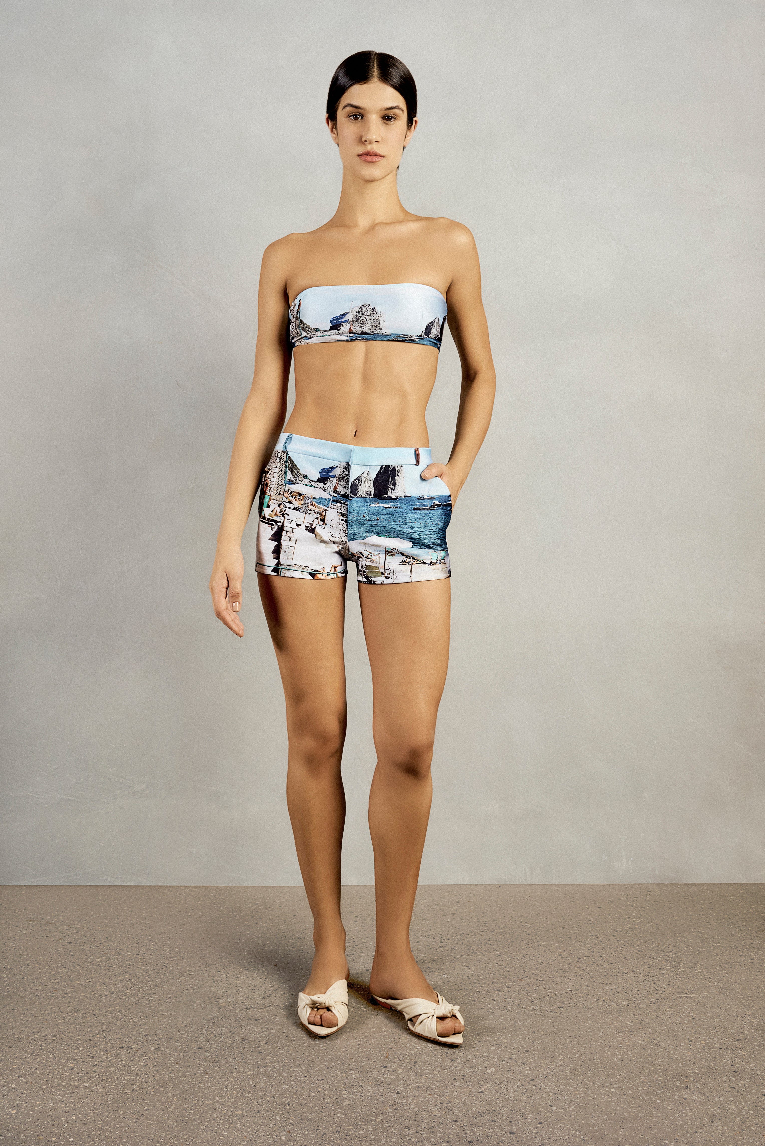 Postcard Genderless Shorts
