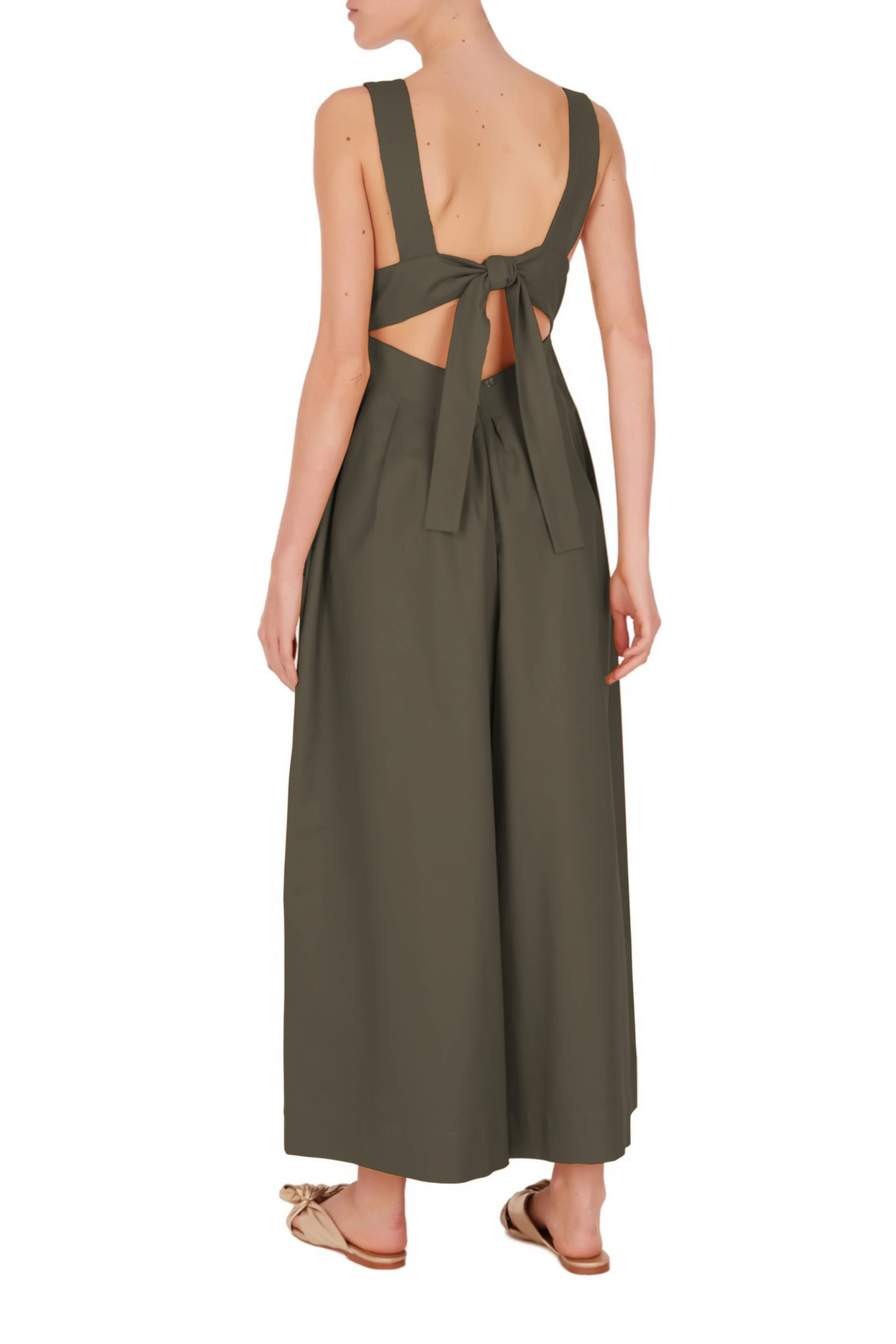 Safari Solid Jumpsuit - Image 2
