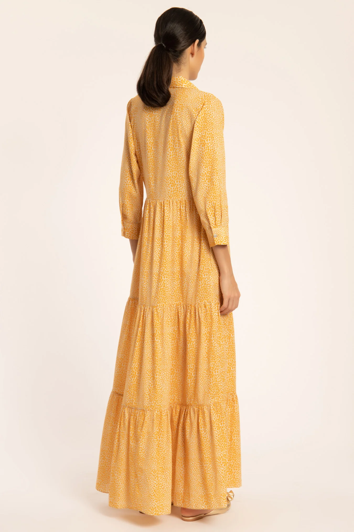 Tortoise Long Chemise With Buttons - Image 2