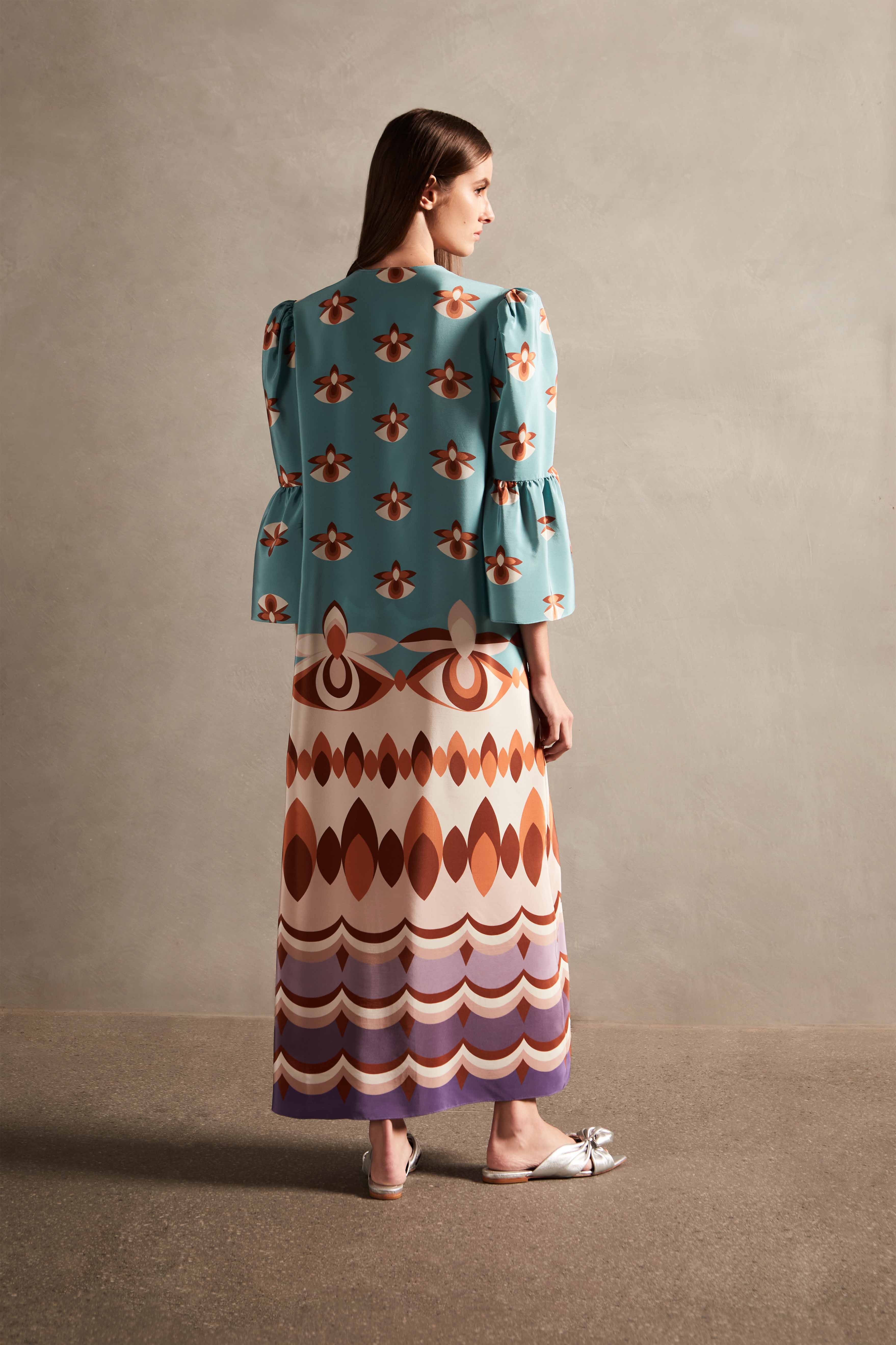 Vintage Orchid Long Robe - Image 2
