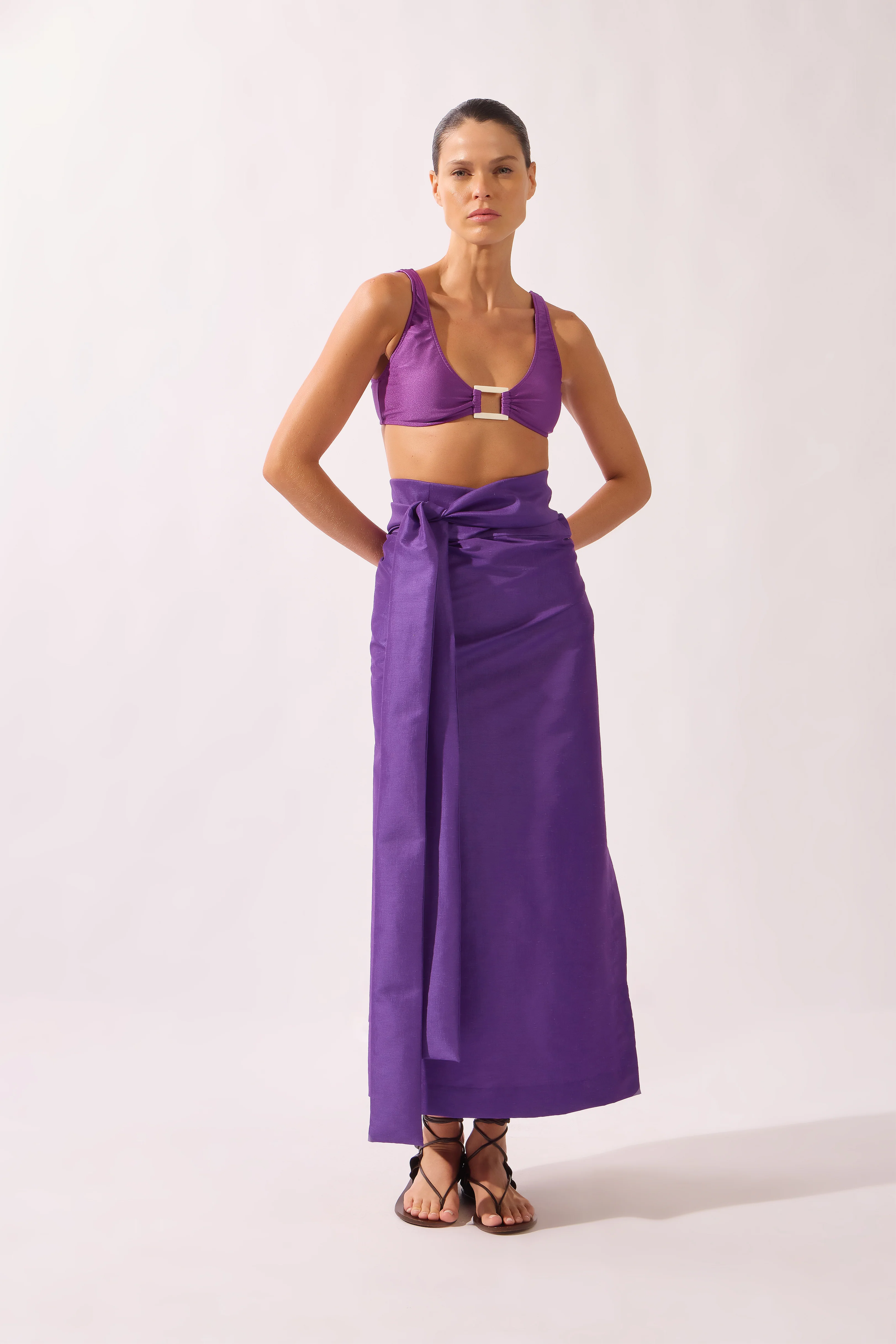 Wrap Maxi Skirt